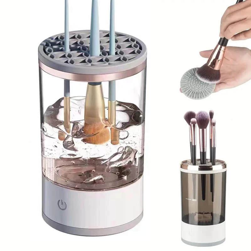 Beauty Makeup Brands - Pulitore Automatico Elettrico per Pennelli da
