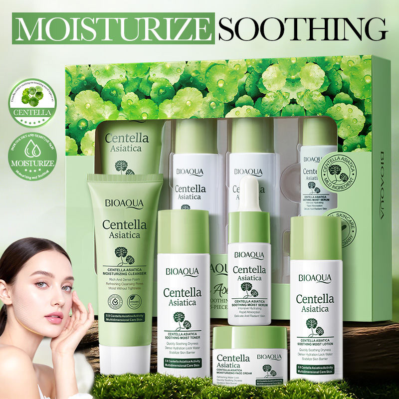 Anti-Aging Face Cream - Set di 5 Prodotti BIOAQUA alla