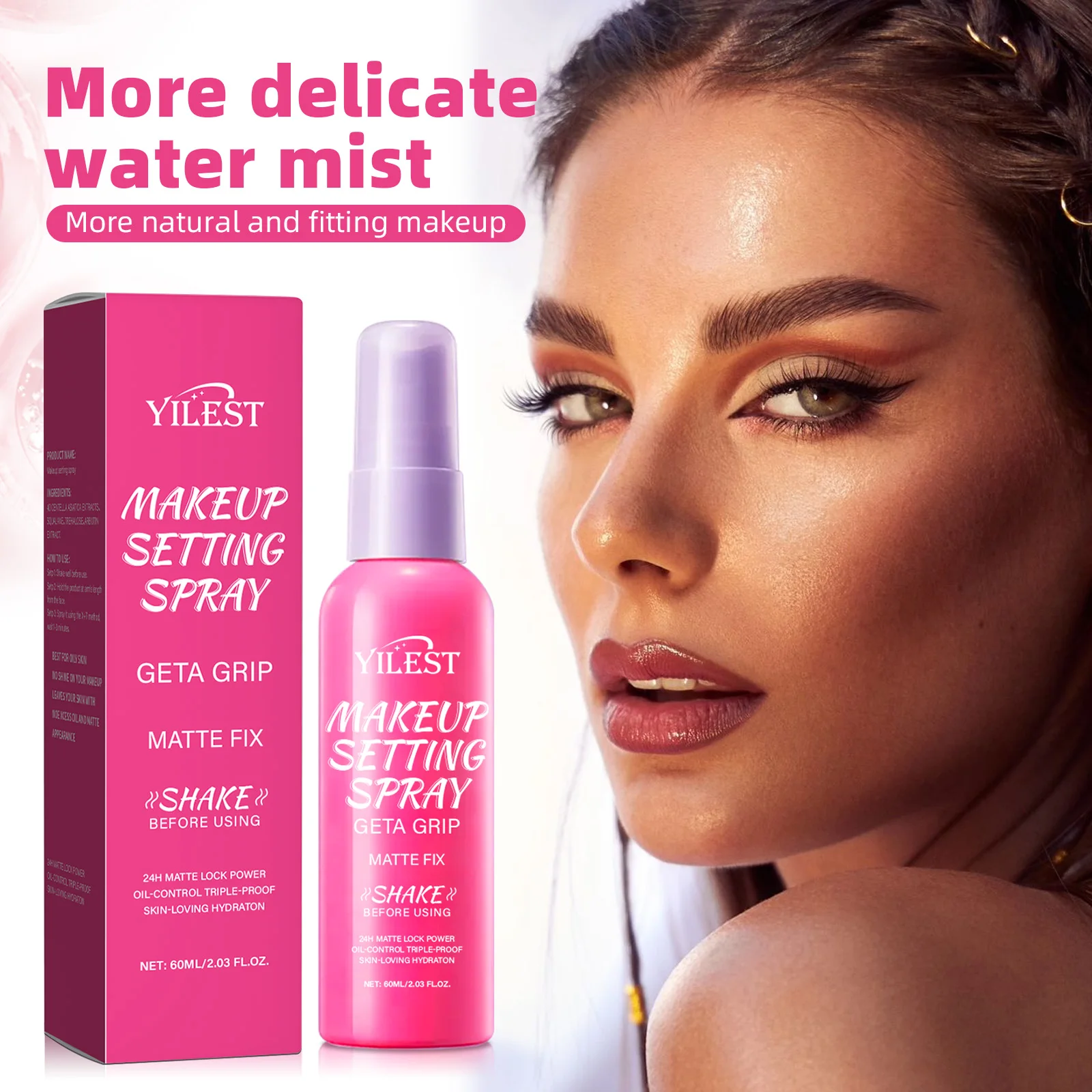 Makeup Fixing Mist - Spray fissante opaco impermeabile a lunga