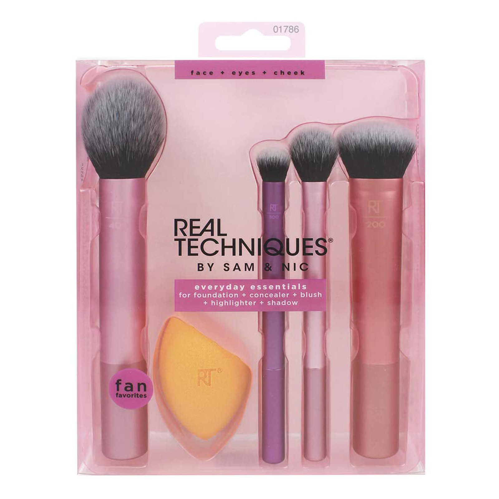 Beauty Real Makeup - Real Techniques Set di pennelli per