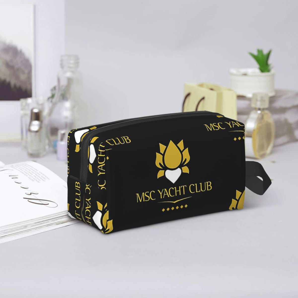 Beauty Makeup Logo Design - Borsa per il Trucco con Logo