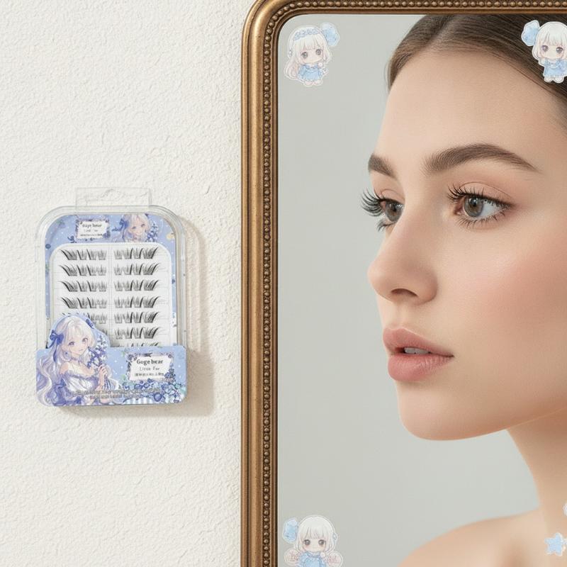 Beauty Natural Makeup - Ciglia Finte Fai-da-Te Senza Colla con