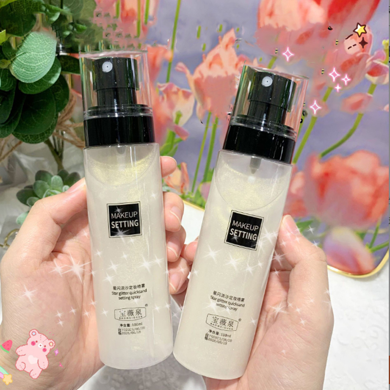 Beauty Makeup Fixer - Spray Fissante Trucco Shimmer Star Glitter