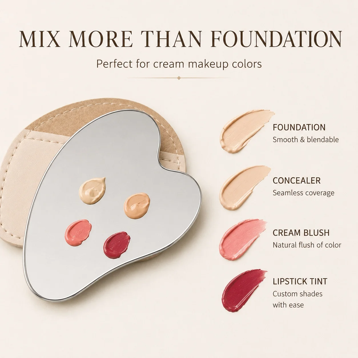 Palette per il trucco a forma  - Beauty Makeup Foundation recensione e prezzo