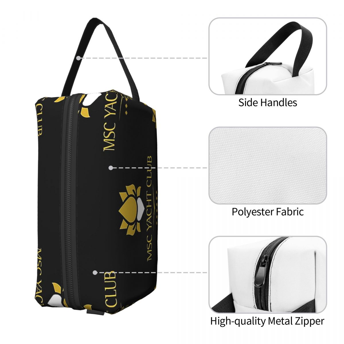 Borsa per il Trucco con Logo M - Beauty Makeup Logo Design recensione e prezzo